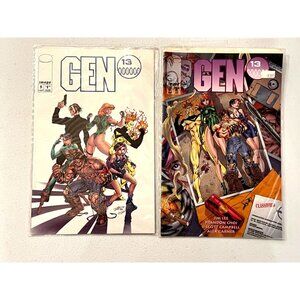 Gen 13 Issues 5 & 13 Image Comics 1994 Pre-Owned Vintage Comic Books
